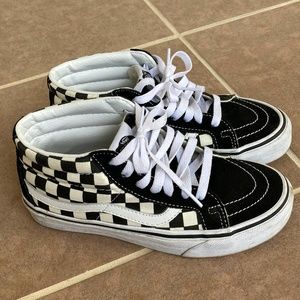 Vans Checkered Skateboard Shoes